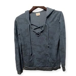 Sundry Camo Lace Hoodie Size 2